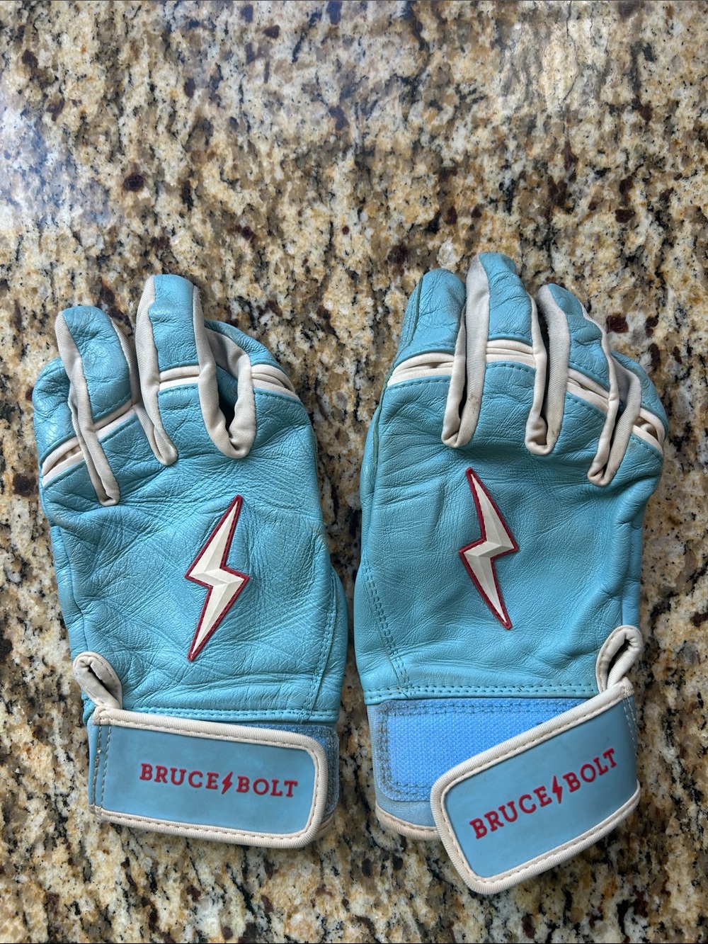Bruce Bolt Batting Gloves Large